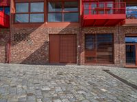 European City Life: Cobblestone Roads in Germany