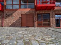 European City Life: Cobblestone Roads in Germany