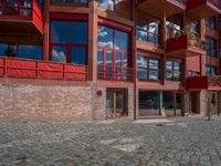 European City Life: Cobblestone Roads in Germany