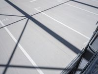 Parking Lot in a European City: Under the Clear Sky