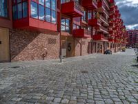 European City Life: Residential Area in Berlin