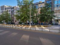 European City: Residential Area with Hard Shadows