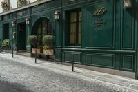 European City Streets: Cafes and Restaurants