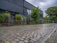 European Cityscape: Urban Design and Rugged Warehouses