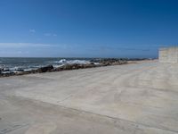 European Coastal Charm: Open Space and Clouds