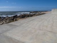 European Coastal Charm: Open Space and Clouds