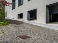 European Cobblestone Entry in Porto's Architecture