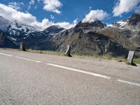 European Highland Road with Stunning Mountain Views