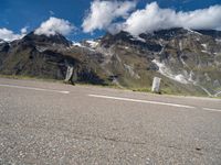 European Highland Road with Stunning Mountain Views