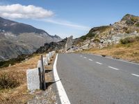 European Highland Road: Nature's Beauty and Challenging Terrain