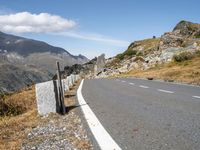 European Highland Road: Nature's Beauty and Challenging Terrain