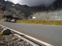 European Highlands: Nature's Terrain under Rolling Clouds