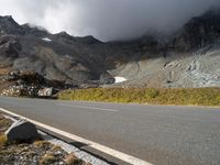 European Highlands: Nature's Terrain under Rolling Clouds