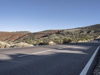 European Highway: Tar Lane Surrounded by Nature