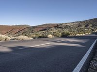 European Highway: Tar Lane Surrounded by Nature