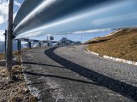 European Landscape: Clear Sky over Austria's Mountains