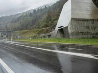European Landscape: Mountain Pass Road
