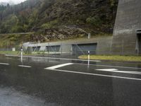 European Landscape: Mountain Pass Road 003