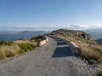 European Landscape: A Valley with Ocean Views