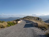 European Landscape: A Valley with Ocean Views