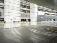 European Metropolitan Area: A Wet Concrete Street