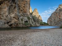 European Nature in Majorca: Dirt and Gravel Terrain