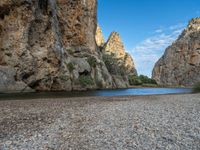 European Nature in Majorca: Dirt and Gravel Terrain