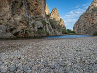 European Nature in Majorca: Dirt and Gravel Terrain