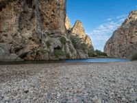 European Nature in Majorca: Dirt and Gravel Terrain