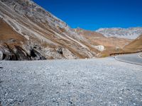 European Overlook: Gravel Road in a Natural Setting