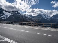 European Road: A View of Asphalt and Landscape