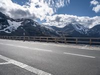 European Road: A View of Asphalt and Landscape