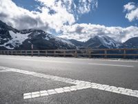 European Road: A View of Asphalt and Landscape