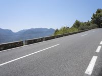 European Road: Mountain Landscape in Mallorca