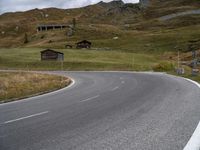 European Rural Highlands: Rolling Grass and Sloping Terrain