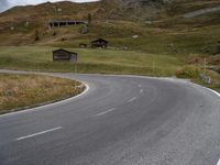 European Rural Highlands: Rolling Grass and Sloping Terrain