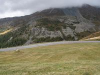 European Rural Road: A Serene Curve in the Landscape