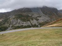 European Rural Road: A Serene Curve in the Landscape