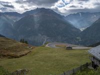 European Rural Scene: Grass and Trees