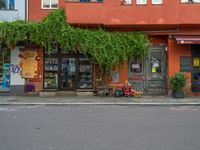 European Streets in Daytime: Residential Areas and Shops