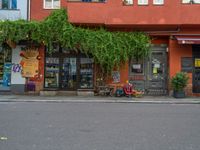 European Streets in Daytime: Residential Areas and Shops