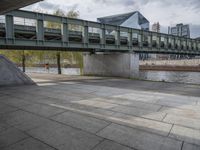 European Urban Design: Asphalt Bridge in Berlin