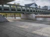 European Urban Design: Asphalt Bridge in Berlin