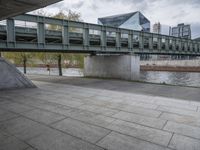 European Urban Design: Asphalt Bridge in Berlin