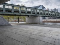 European Urban Design: Asphalt Bridge in Berlin