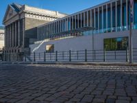 European Urban Design: Concrete and Cobblestone Streets