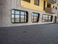 European Urban Design: Concrete Walls and Pavers