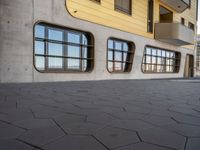 European Urban Design: Concrete Walls and Pavers