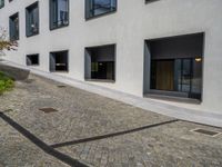 European Urban Entry: Cobblestone Driveway