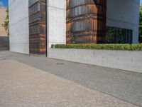 European Urban Landscape: Concrete Walls in Berlin